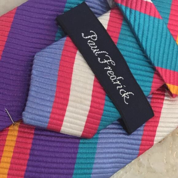 PAUL FREDRICK SILK TIE - Picture 4 of 5